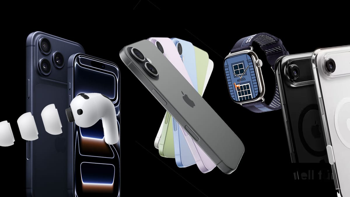Die neuen iPhones, Apple Watches und AirPods