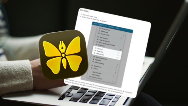 Schöner Schreiben in Ulysses